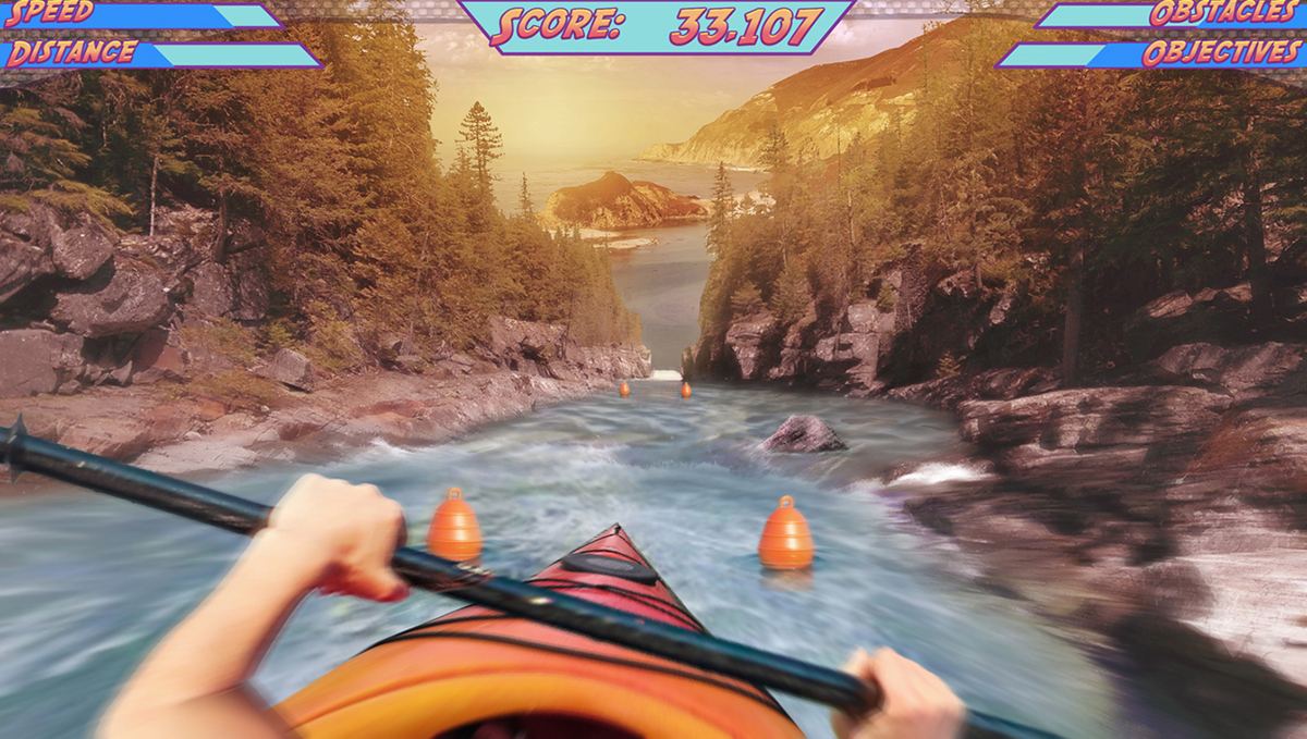 Kayak Mockup